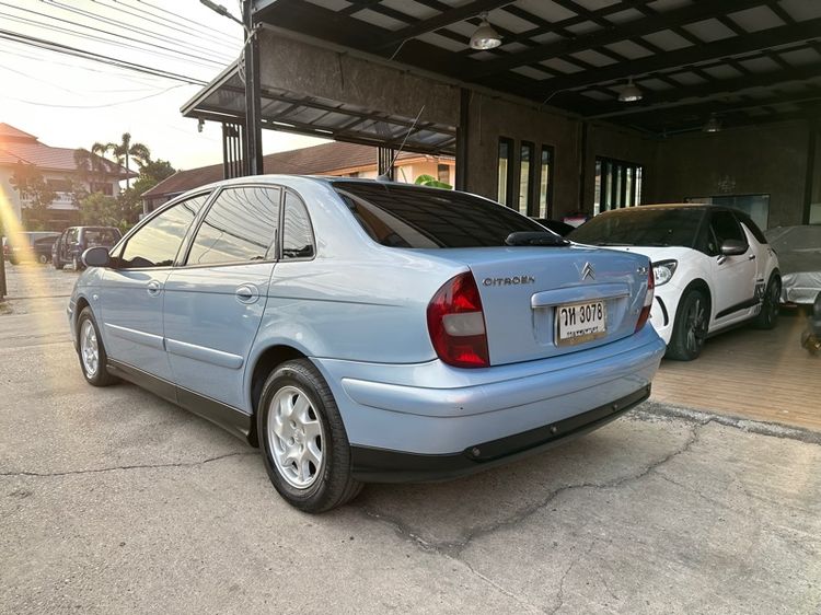 Citroen C5 2003 2.0 SX Sedan ดีเซล ไม่ติดแก๊ส เกียร์อัตโนมัติ ฟ้า รูปที่ 4