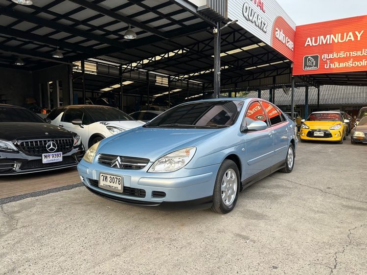 Citroen C5 2003 2.0 SX Sedan ดีเซล ไม่ติดแก๊ส เกียร์อัตโนมัติ ฟ้า รูปที่ 2
