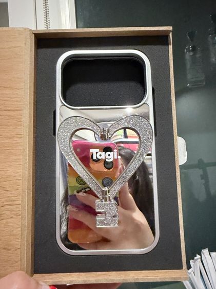 caseiphone17pro tagi ของแท้สีเงิน รูปที่ 11