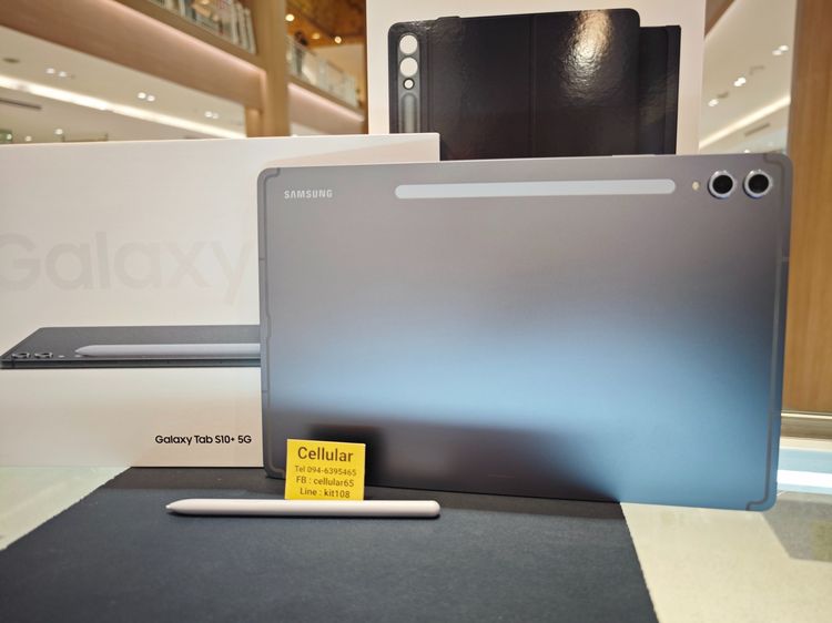 256 GB Samsung Tab S10 Plus 5G 256GB มีประกันศูนย์ สภาพสวยมาก ครบกล่อง