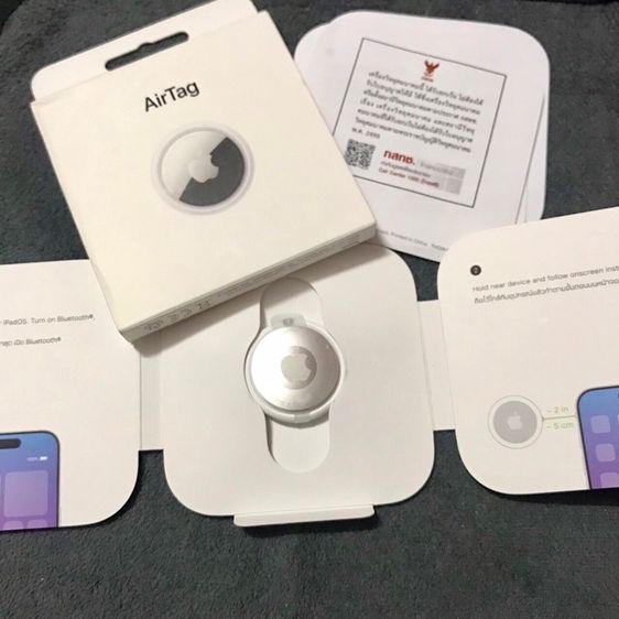 Apple AirTag (1 Pack) อุปกรณ์ติดตาม ป้องกันการสูญหาย รูปที่ 3