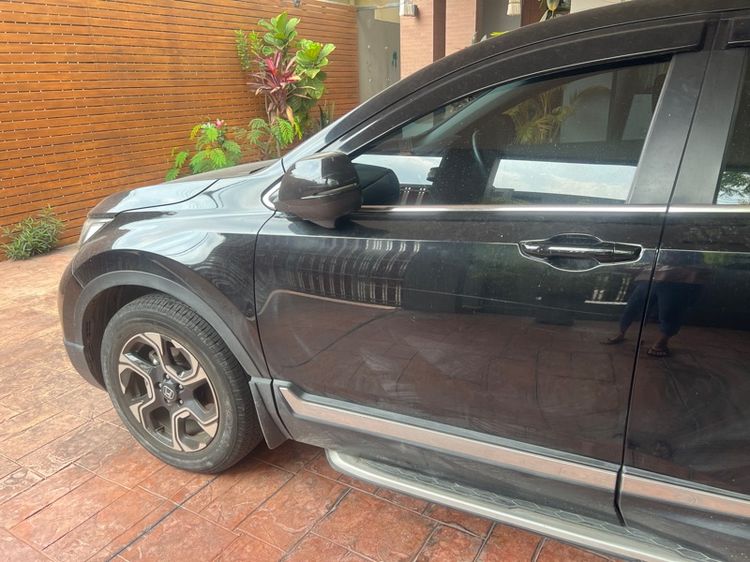 Honda CR-V 2018 2.0 E 4WD Utility-car เบนซิน ไม่ติดแก๊ส เกียร์อัตโนมัติ ดำ รูปที่ 4