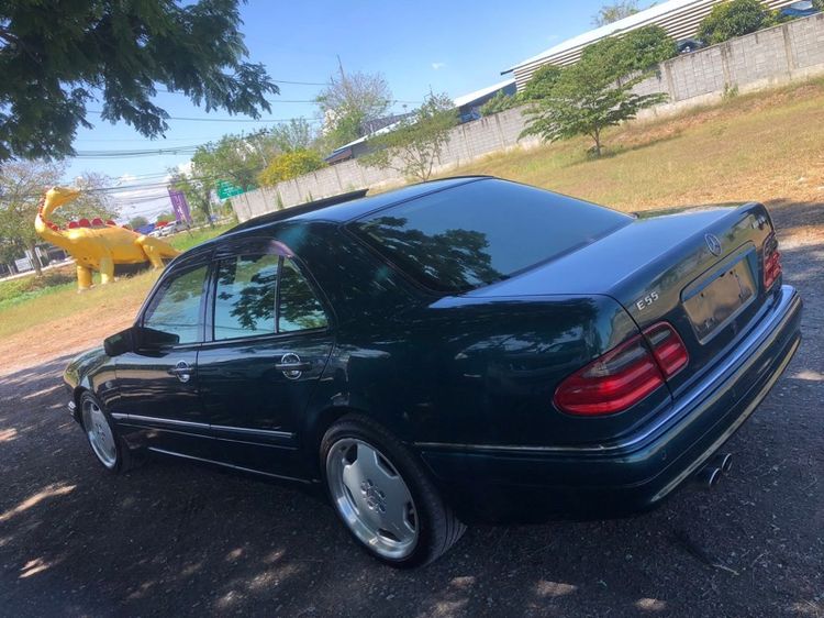 Mercedes-Benz E-Class 1997 E230 Sedan เบนซิน ไม่ติดแก๊ส เกียร์อัตโนมัติ เขียว รูปที่ 4