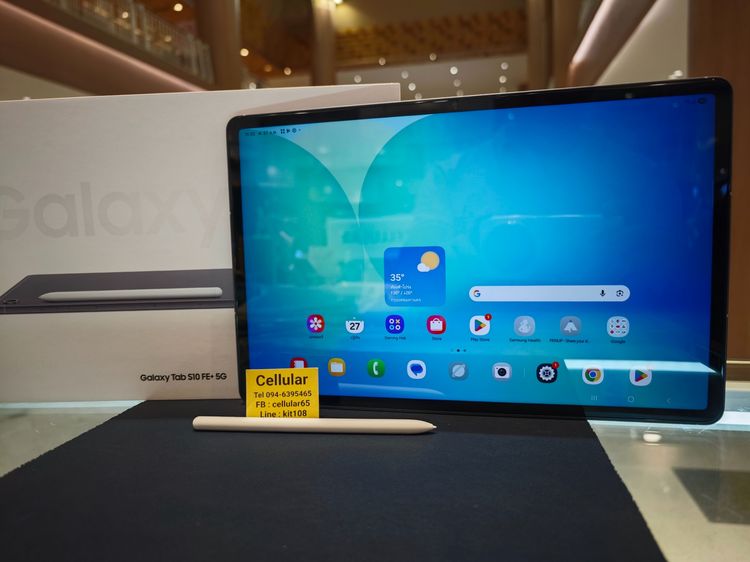 Samsung Tab S10 FE Plus 5G 128GB ประกันศูนย์7เดือนกว่า ครบกล่อง รูปที่ 2