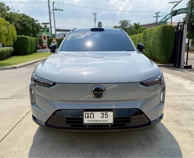 Volvo EX90 2025 Twin Motors Performance Ultra6 Utility-car ไฟฟ้า ไม่ติดแก๊ส เกียร์อัตโนมัติ เทา รูปที่ 2