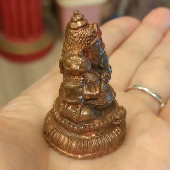 พระพิฆเนศ เนื้อบรินซ์ งานอินเดีย รูปที่ 4