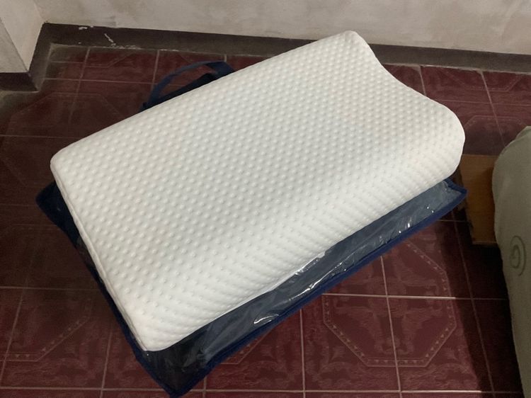 หมอนสภาพใหม่ เมมโมรี่โฟม memory foam pillow ฟรีปลอกหมอน