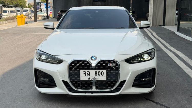 BMW Series 4 2021 430i Sedan เบนซิน ไม่ติดแก๊ส เกียร์อัตโนมัติ ขาว รูปที่ 2