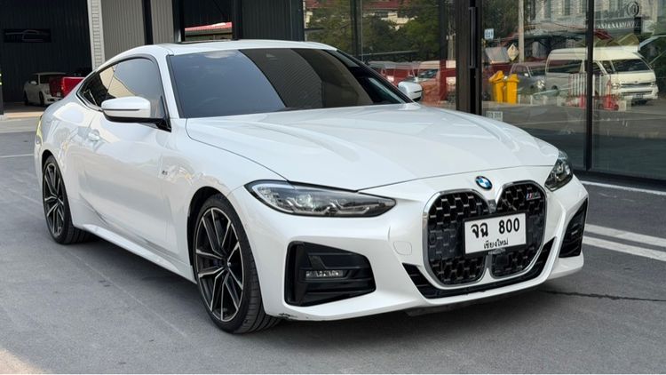 BMW Series 4 2021 430i Sedan เบนซิน ไม่ติดแก๊ส เกียร์อัตโนมัติ ขาว รูปที่ 3