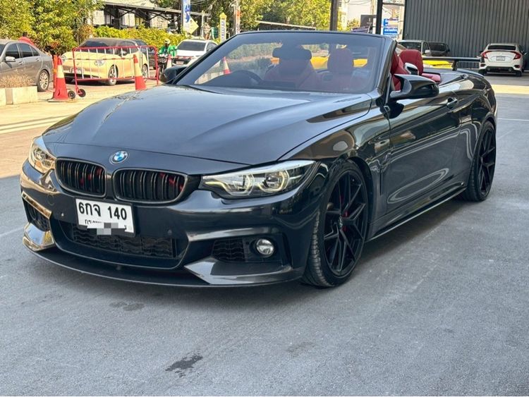 BMW Series 4 2018 430i Sedan เบนซิน ไม่ติดแก๊ส เกียร์อัตโนมัติ ดำ รูปที่ 3