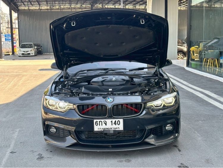 BMW Series 4 2018 430i Sedan เบนซิน ไม่ติดแก๊ส เกียร์อัตโนมัติ ดำ รูปที่ 4