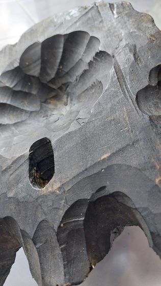 หัวหมีแกะสลัก ไม้เก่าแท้  รูปที่ 6