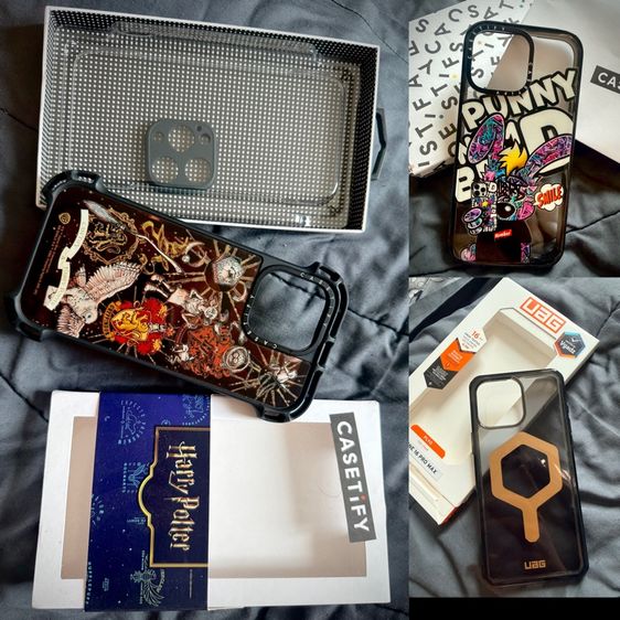 ขายเคสไอโฟน CASETiFY และ UAG iPhone 16 PM พร้อมกล่อง ติดฟิล์มแล้ว Case iPhone 16 pro max