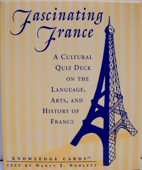 อื่นๆ ชุดบัตรความรู้ - ฝรั่งเศสอันน่าหลงใหล A Quiz Deck of Fascinating France