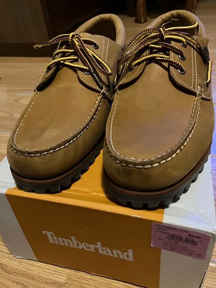 รองเท้า Timberland Made in DOMINICAN เย็บด้วยเชือกเทียน มีเบอร์11 กับ เบอร์ 12 ของแท้ ยังไม่เคยใส่ สวยมาก รูปที่ 2