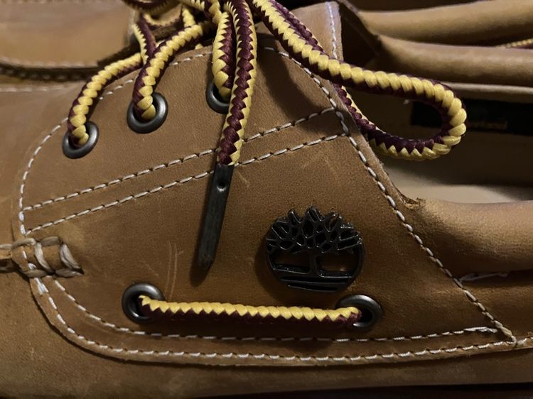 รองเท้า Timberland Made in DOMINICAN เย็บด้วยเชือกเทียน มีเบอร์11 กับ เบอร์ 12 ของแท้ ยังไม่เคยใส่ สวยมาก รูปที่ 7