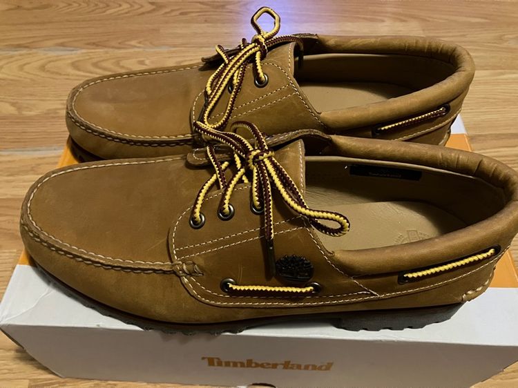 รองเท้า Timberland Made in DOMINICAN เย็บด้วยเชือกเทียน มีเบอร์11 กับ เบอร์ 12 ของแท้ ยังไม่เคยใส่ สวยมาก รูปที่ 6