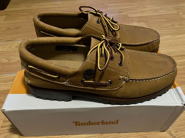 รองเท้า Timberland Made in DOMINICAN เย็บด้วยเชือกเทียน มีเบอร์11 กับ เบอร์ 12 ของแท้ ยังไม่เคยใส่ สวยมาก รูปที่ 3