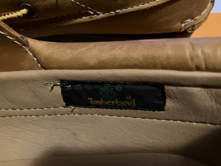 รองเท้า Timberland Made in DOMINICAN เย็บด้วยเชือกเทียน มีเบอร์11 กับ เบอร์ 12 ของแท้ ยังไม่เคยใส่ สวยมาก รูปที่ 9