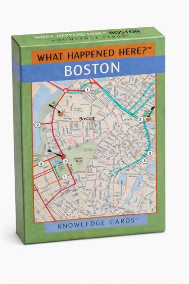 ชุดบัตรความรู้ - เกิดอะไรขึ้นที่นี่ บอสตัน A Quiz Deck of WHAT HAPPENED HERE BOSTON รูปที่ 2