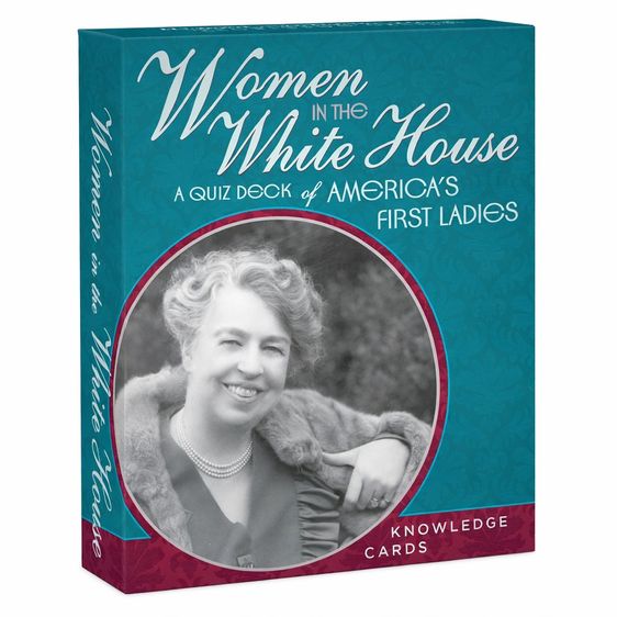 ชุดบัตรความรู้ - สุภาพสตรีหมายเลขหนึ่งของอเมริกา A Quiz Deck of America's First Ladies รูปที่ 3