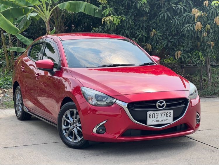 Mazda Mazda 2 2018 1.3 High Plus Sedan เบนซิน ไม่ติดแก๊ส เกียร์อัตโนมัติ แดง รูปที่ 3