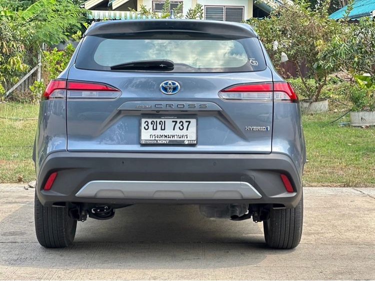 Toyota Corolla Cross 2021 1.8 Hybrid Smart Utility-car ไฮบริด ไม่ติดแก๊ส เกียร์อัตโนมัติ เทา รูปที่ 2