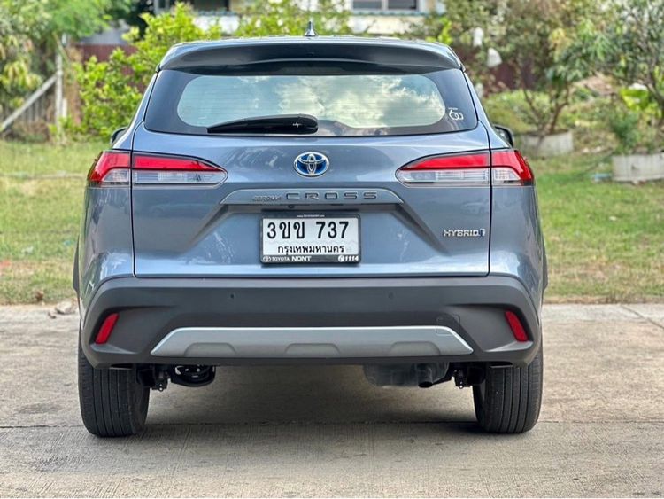 Toyota Corolla Cross 2021 1.8 Hybrid Smart Utility-car ไฮบริด ไม่ติดแก๊ส เกียร์อัตโนมัติ เทา รูปที่ 4