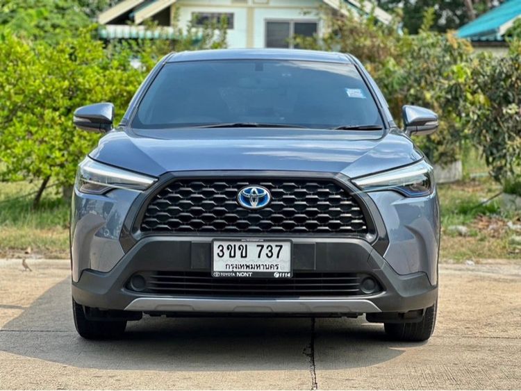รถ Toyota Corolla Cross 1.8 Hybrid Smart สี เทา