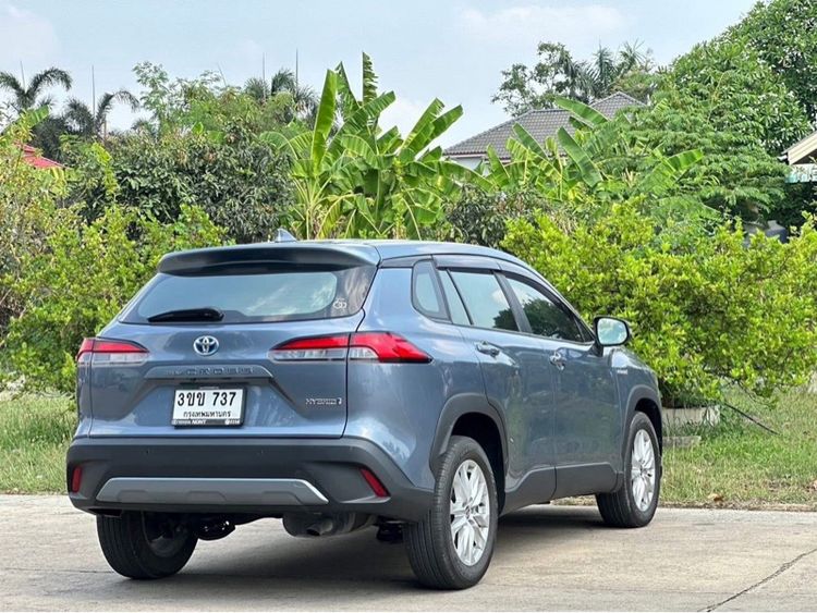 Toyota Corolla Cross 2021 1.8 Hybrid Smart Utility-car ไฮบริด ไม่ติดแก๊ส เกียร์อัตโนมัติ เทา รูปที่ 3