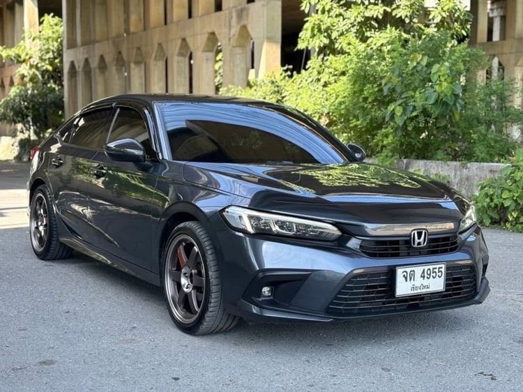 Honda Civic 2023 2.0 eHEV RS Sedan ปลั๊กอินไฮบริด (PHEV) ไม่ติดแก๊ส เกียร์อัตโนมัติ เทา รูปที่ 2