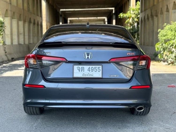 Honda Civic 2023 2.0 eHEV RS Sedan ปลั๊กอินไฮบริด (PHEV) ไม่ติดแก๊ส เกียร์อัตโนมัติ เทา รูปที่ 4