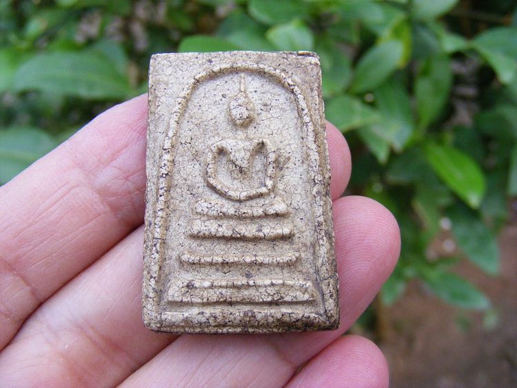 ( ขายแล้ว) พระสมเด็จ เก่า บ้านๆเดิมๆ รูปที่ 5