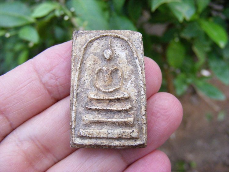 ( ขายแล้ว) พระสมเด็จ เก่า บ้านๆเดิมๆ รูปที่ 11