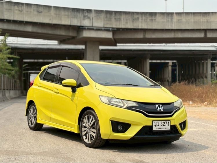Honda Jazz 2015 1.5 SV i-VTEC Sedan เบนซิน ไม่ติดแก๊ส เกียร์อัตโนมัติ เหลือง รูปที่ 3