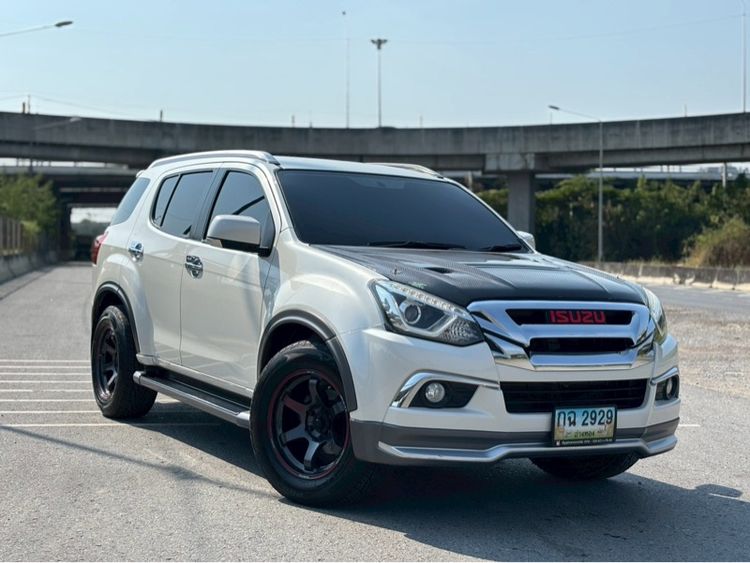 Isuzu MU-X 2018 3.0 Utility-car ดีเซล ไม่ติดแก๊ส เกียร์อัตโนมัติ ขาว รูปที่ 2
