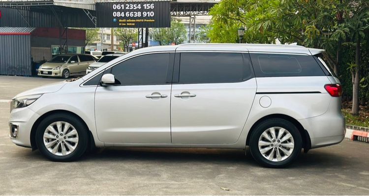 Kia Carnival 2017 2.2 EX Van เบนซิน ไม่ติดแก๊ส เกียร์อัตโนมัติ เทา รูปที่ 3
