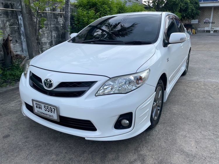 Toyota Altis 2012 1.8 E Sedan เบนซิน LPG เกียร์อัตโนมัติ ขาว รูปที่ 4