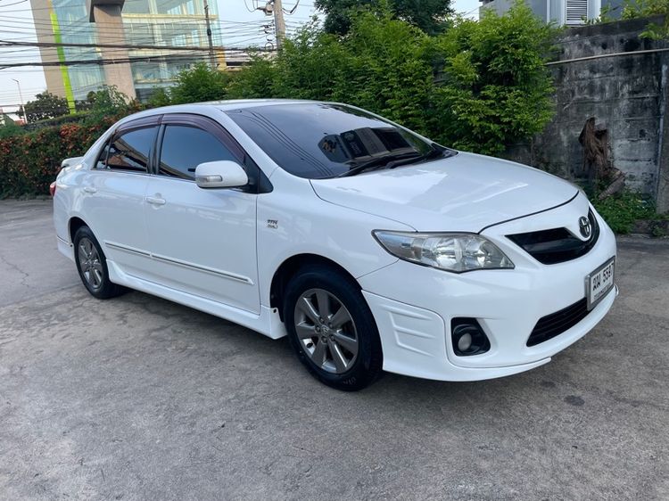 Toyota Altis 2012 1.8 E Sedan เบนซิน LPG เกียร์อัตโนมัติ ขาว รูปที่ 3