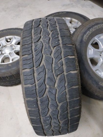 ยาง Dunlop Grandtrek AT5 แม็กเดิมฟอร์ดแรนเจอร์ ครบชุด(4 ล้อ) หน้ากว้าง 265  แก้มสูง 70 ขอบ 16 ปี2024

ใช้งานน้อยเฉลี่ยวันละไม่ถึง 30 โล รูปที่ 4