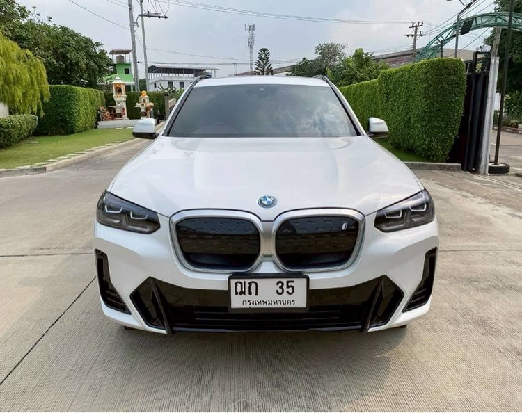 BMW iX3 2023 M Sport LCI Utility-car ไฟฟ้า ไม่ติดแก๊ส เกียร์อัตโนมัติ ขาว รูปที่ 2