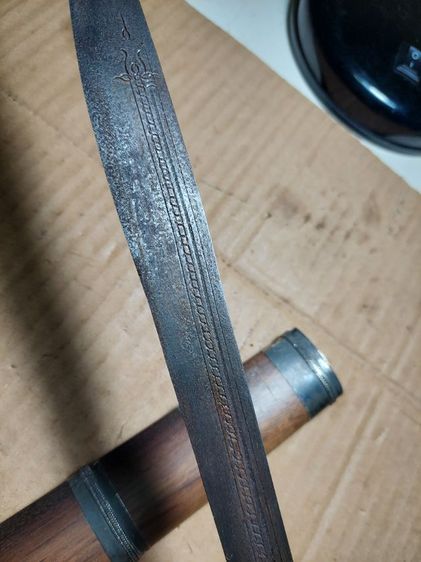 เครื่องรางมีดหมอหลวงพ่อเดิมใบ 12 ยาวรวม 17 นิ้ว รูปที่ 2