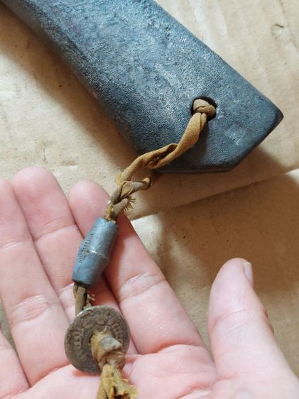 เครื่องรางขวานหลวงพ่อเดิมวัดหนองโพยาว 15 นิ้วเก่า รูปที่ 5