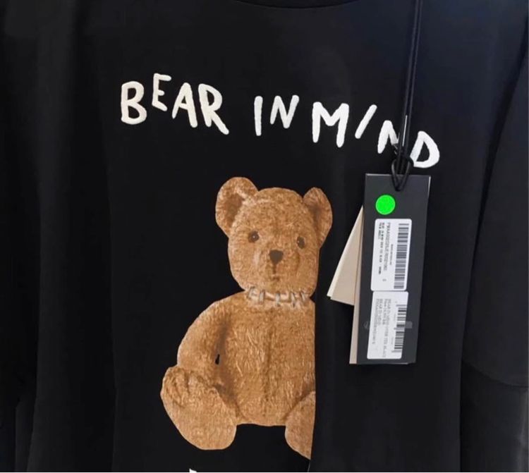มีของพร้อมส่ง New Bear in Mind over tee size S รูปที่ 2