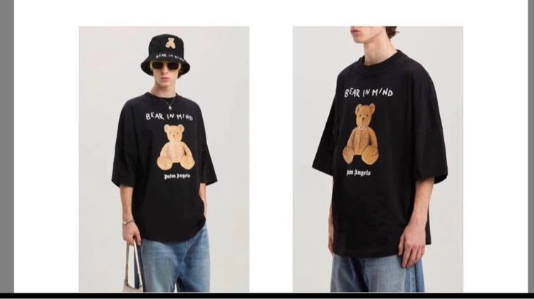 มีของพร้อมส่ง New Bear in Mind over tee size S รูปที่ 3