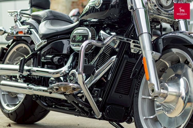 Harley Davidson Fatboy114 ปี2023 มือเดียว วิ่ง1,800Mi รถใหม่กริ๊บ รูปที่ 8