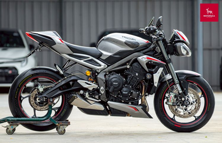 Triumph Street Triple765Rs ปี2021 วิ่ง8,800Km. สภาพใหม่มาก รูปที่ 2