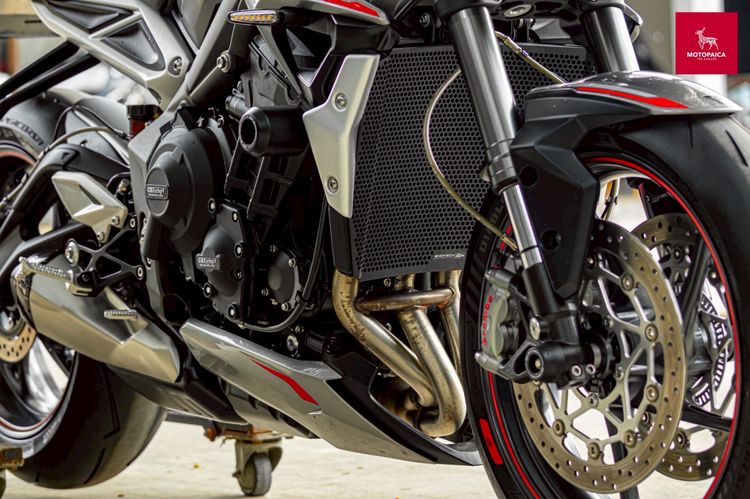 Triumph Street Triple765Rs ปี2021 วิ่ง8,800Km. สภาพใหม่มาก รูปที่ 9