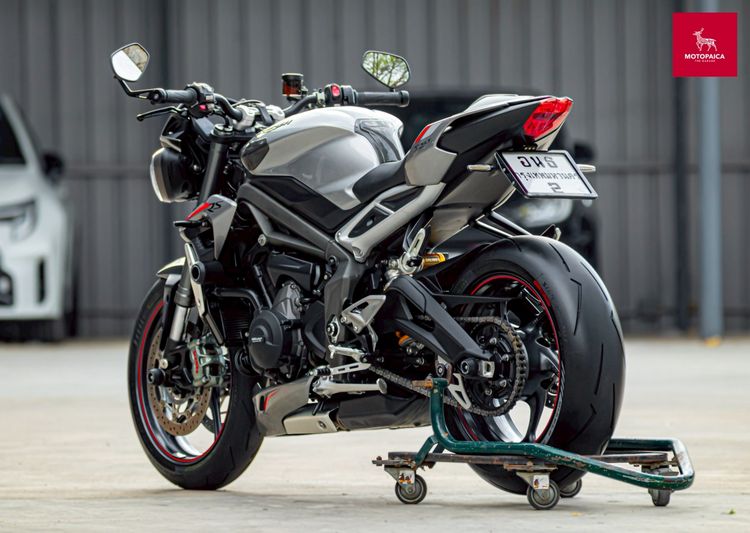 Triumph Street Triple765Rs ปี2021 วิ่ง8,800Km. สภาพใหม่มาก รูปที่ 4