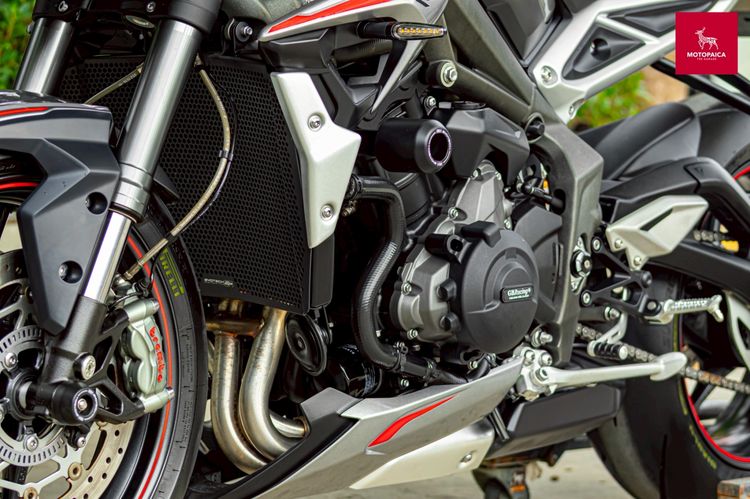 Triumph Street Triple765Rs ปี2021 วิ่ง8,800Km. สภาพใหม่มาก รูปที่ 10